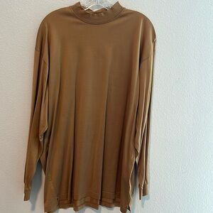 Mens Ben Hogan mock turtleneck golf shirt